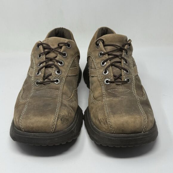 Bed Stu Shoes Mens 11 EU 44 Brown Letter Chunky Soles Square Toe Lace Up Y2K main image 13